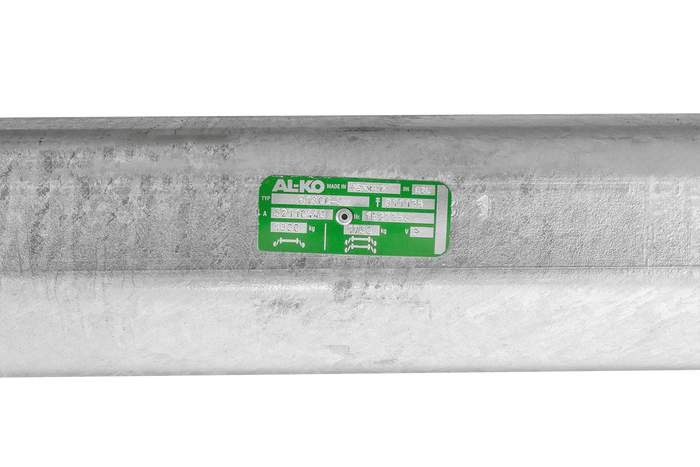 AL-KO EURO bremseaksel for tilhenger / bergingsbil 1800kg 1400mm 1900mm 5x112