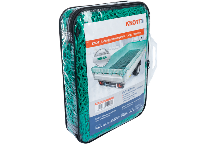 Sikkerhetsnett med KNOTT 2000x3500 gummi