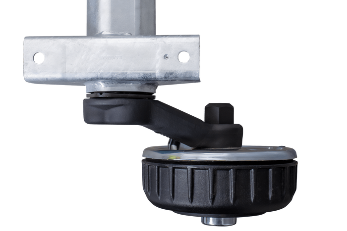 AL-KO EURO bremseaksel for tilhenger / bergingsbil 1800kg 1600mm 2100mm 5x112