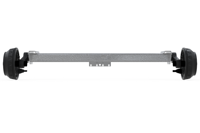 KNOTT VGB18MV bremseaksel for tilhenger / bergingsbil 1800kg 1600mm 2070mm 5x112