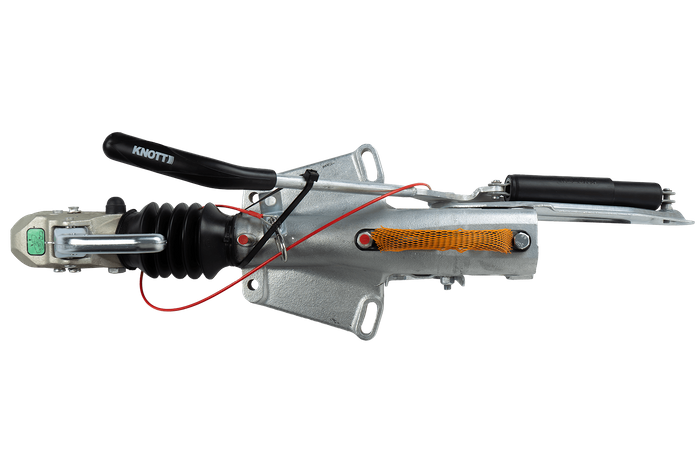 KNOTT KFG30A påløpsanordning med K35A tilhengerfeste for en 3000 kg tilhenger med V-type drag