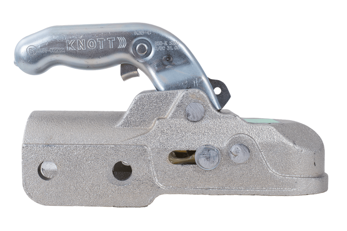 KNOTT K35-C kulekobling for 3500 kg tilhenger med 60 mm rørdrag, støpejern