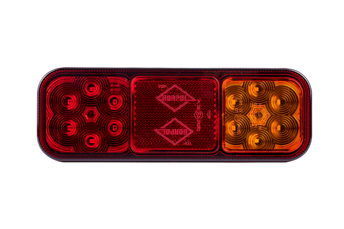 HORPOL LZD2831 LED baklykt 4 funksjoner universal