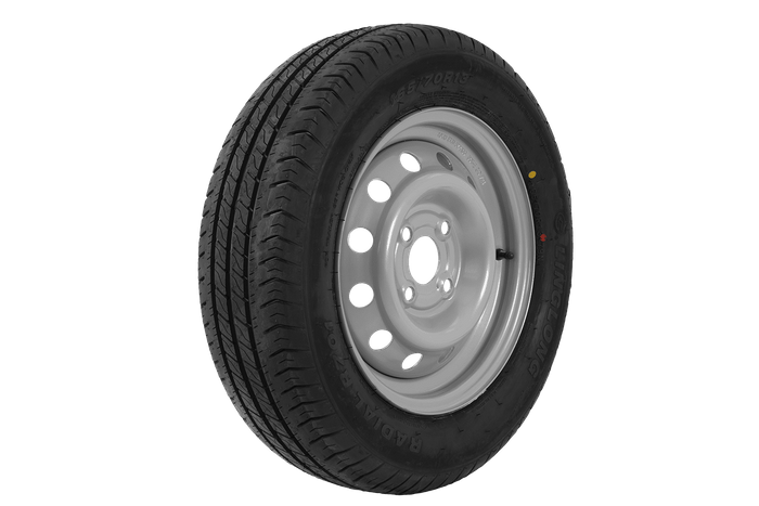Komplett hjul DEKK LINGLONG 165/70 R13 79N FELG UNITRAILER 4Jx13"H2 4x100 ET:30