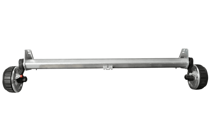AL-KO COMPACT bremseaksel for tilhenger / bergingsbil 1600kg 1500mm 1970mm 5x140