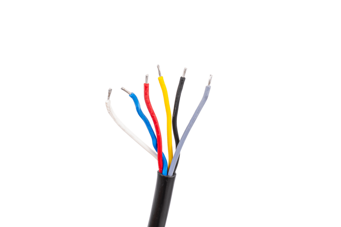 WAŚ W245 LED baklykt 6 funksjoner universal