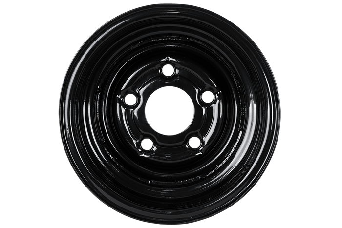 Stålfelg til henger UNITRAILER svart 6Jx10"H2 5x112 ET:-4