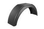 Tilhengerskjerm 14-15" DOMAR D20125 flat hjulbue 680/220mm