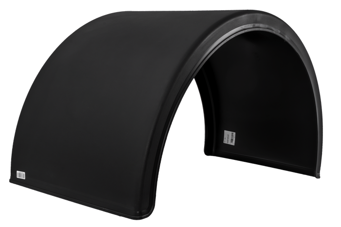 Dobbelskjerm for tilhenger 20-24,5" DOMAR DK1685 hjulbue 1340/670 mm