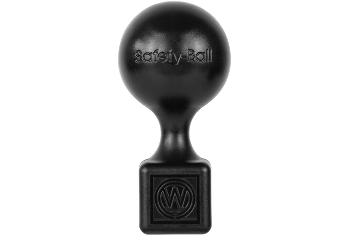 WINTERHOFF WS3000 kulefeste med stabilisator for en 3000 kg tilhenger med 35-50 mm rørdrag, støpejern