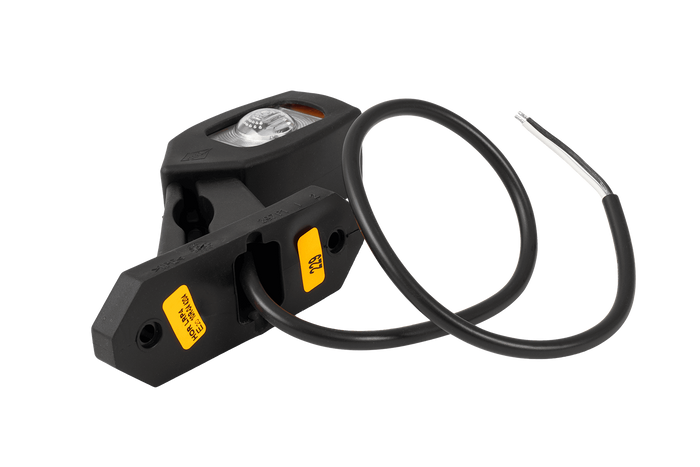 HORPOL LD 2109/L LED venstre markeringslampe på gummiarm