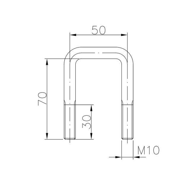Firkantet hette WINTERHOFF ZBF 30-PO type C M10 70/50