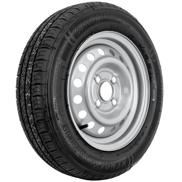Tilhengerhjul DEKK KENDA 155/70 R13 74N KENDA FELG 4Jx13"H2 4x100 ET:30