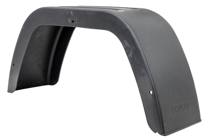 OUTLET Tilhengerskjerm 13-14" DOMAR D20112 flat hjulkasse 660/190mm