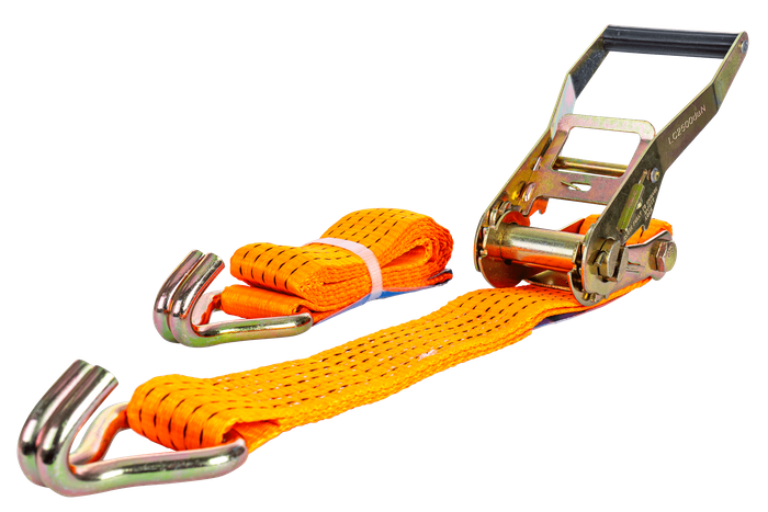 UNITRAILER 2m/50mm/5t oransje transportbånd med strammer