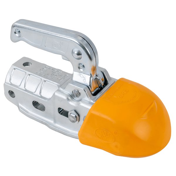 STEELPRESS BC-3000C-00-00+Z3 kulekobling for 3000 kg tilhenger med 35-50 mm rørdrag, støpejern