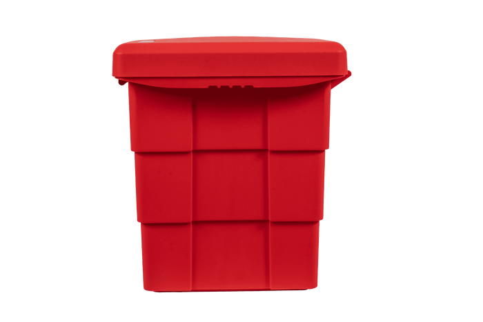 DAKEN 86014 PITBOX eske for bulkmaterialer, beholder for sand, veisalt 655x570x520mm 108,5l