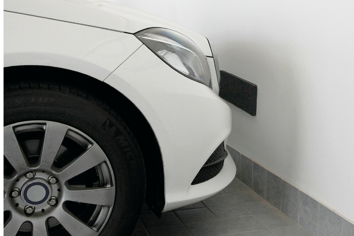 Sett med fire beskyttende veggpaneler til LAMPA Premium garasje 40x15cm