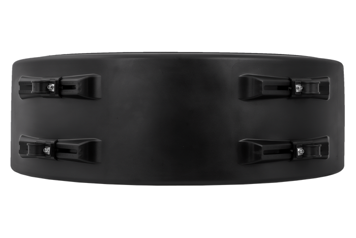 Skvettskjerm for tilhenger 19,5-22,5" DOMAR DK3075 hjulbue 1250/430 mm med monteringsbraketter