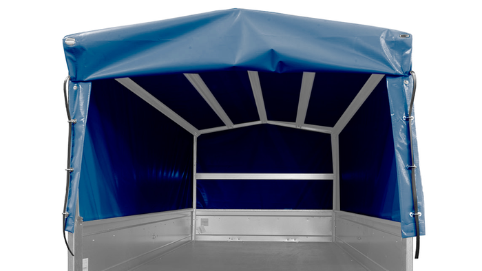 Unitrailer 2612/264 deksel KIPP H-800 BLÅ