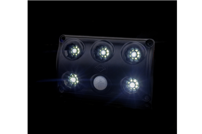 HORPOL LWD2156/CZ LED 900 lm svart innvendig billampe med bevegelsessensor