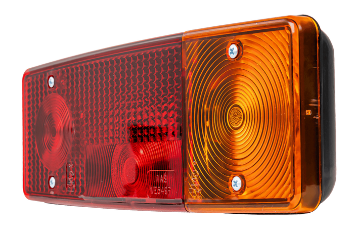 Baklykt WAŚ WE549P 3 fungerer høyre