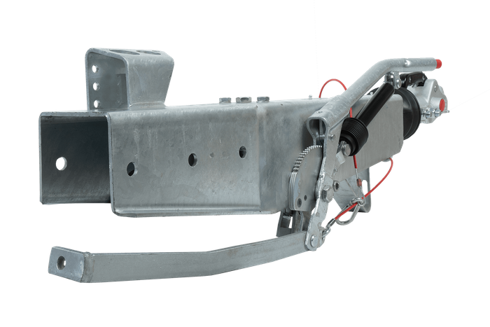 AL-KO 2.8VB1 påløpsanordning med AK351 tilhengerfeste for en 3500 kg tilhenger med firkantet drag