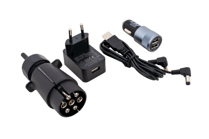 TT Technology TT.12028B-DI LED-baklykter 3 funksjoner venstre + høyre, trådløse, magnetiske