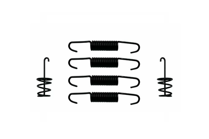 Bremsesko 250x40 for bremsede aksler KNOTT 25-2025 Ryggmatte KOMPLETT