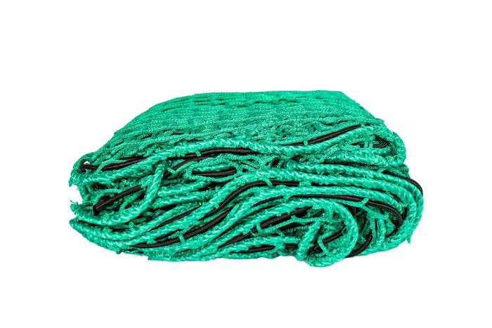 Sikkerhetsnett med KNOTT 2500x4000 gummi