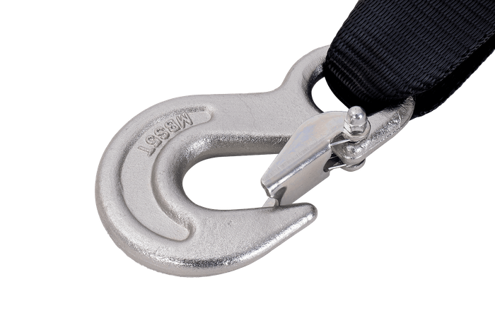 Vinsj, håndvinsj for AL-KO 900kg tilhengerbil med 7m belte, brems og automatisk avvikling