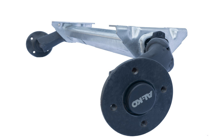 AL-KO OPTIMA ubremset aksel for tilhenger 750kg 700mm 1100mm 4x100