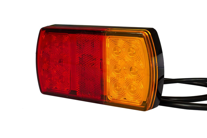 ASPÖCK 41-139 LED-baklykt, 4 universalfunksjoner