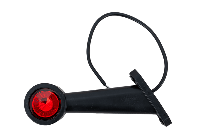 HORPOL LD 726/L LED venstre markeringslampe på gummiarm