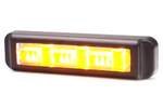 Varsellampe WAŚ 2466 W285 LED blinkende lampe oransje MASTER/SLAVE