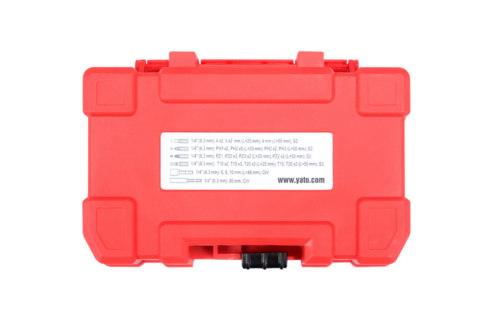 YATO YT-04616 Slagskrutrekkerbitsett 37 deler