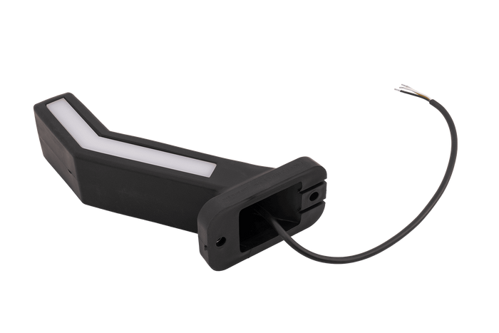WAŚ W168.6DD 1259L LED sidemarkeringslykt, venstre