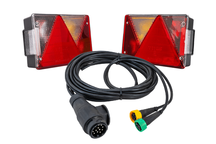 ASPÖCK MULTIPOINT IV baklykter + MANTES sele 4,1m 13-PIN.