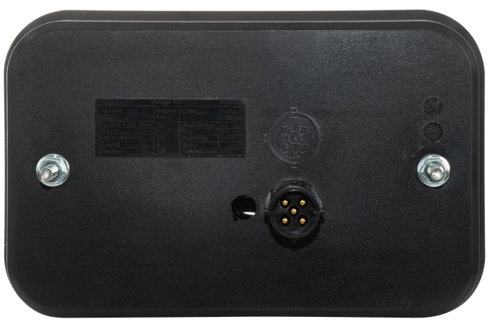 Lyssett: FRISTOM LED-baklykter + HORPOL LED-sidemarkeringslys + MANTES 5,2 m 7-pins ledningsnett