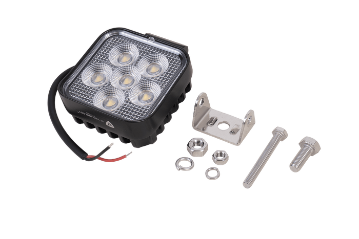 LED-arbeidslampereflektor TT TECHNOLOGY SVART TT.13324 24xLED 1920lm firkantet