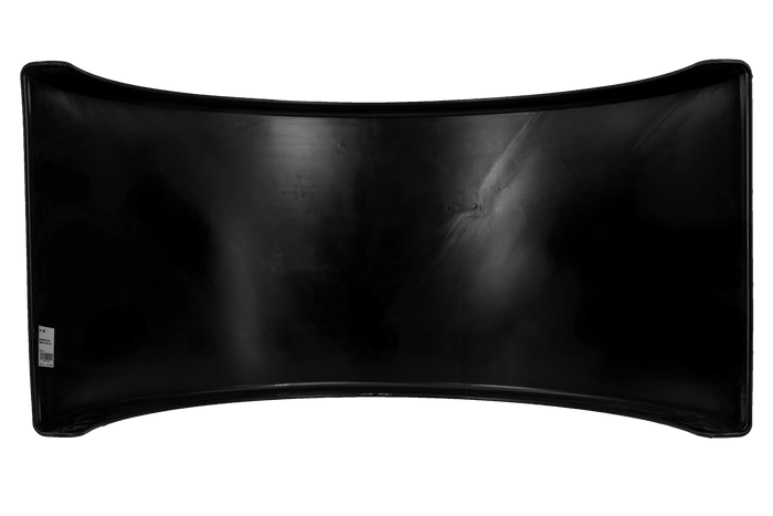 Dobbelskjerm for tilhenger 19,5-22,5" DOMAR DK1670 hjulbue 1280/650 mm