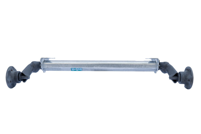 AL-KO OPTIMA ubremset aksel for tilhenger 750kg 700mm 1100mm 4x100