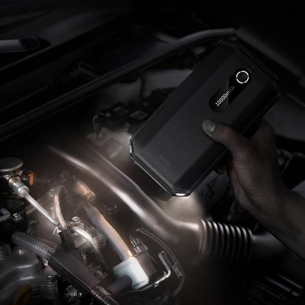 Power Bank starter BASEUS Super Energy Air Power Bank 10000mAh med 12V startfunksjon