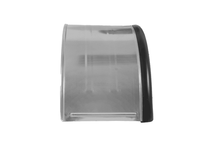 Dobbelskjerm for tilhenger 15-16" DOMAR DK7120 hjulbue 880/400mm metall med gummikant