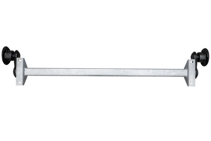 KNOTT VG7-L ubremset aksel for tilhenger 750kg 1260mm 1565mm 4x100