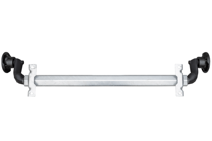 AL-KO OPTIMA ubremset aksel for tilhenger 750kg 900mm 1330mm 4x100