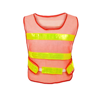 HERMON XXL oransje refleksvest med borrelås på siden