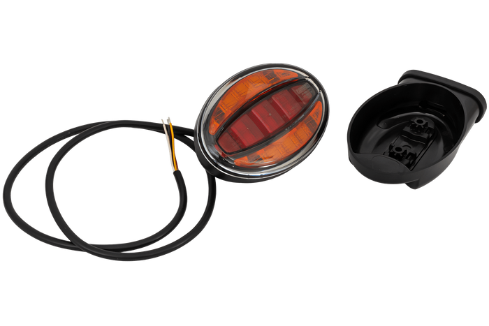 FRISTOM FT-355 LED universal baklykt med sidemonteringsbrakett