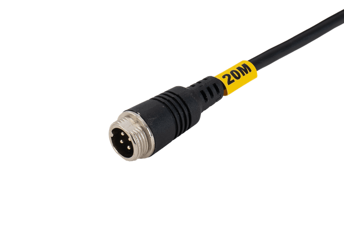 4-PIN-kabel for TT Technology TT.2A20M ryggesystem, lengde 20 m