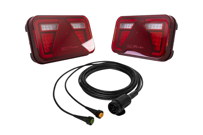 ASPÖCK MULTILED IV LED-baklykter + ASPÖCK 5m 13-PIN ledningsnett